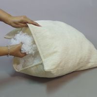 10xdiez fibra para relleno de cojines almohadas peluches munecas  1 kg - relleno suave y durable para cojines decorativos