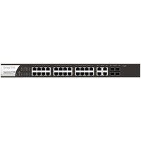 draytek vigorswitch p1280 managed network switch - 28 port