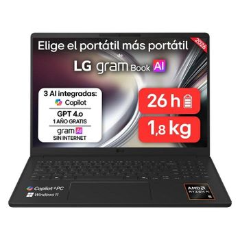 Portátil LG Gram 16U55U-G.AU88BN 16