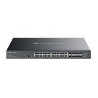 switch tp-link omada sx3832mpp 24 puertos 10g poe 8 sfp l2 apilable rack din rail