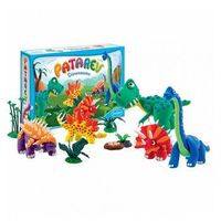 caja patarev ambientada en el tema de los dinosaurios