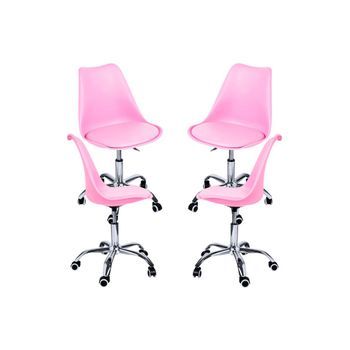Pack 4 Sillas Neo - Rosa