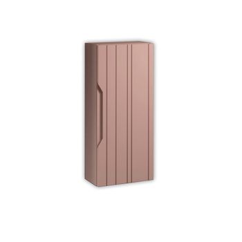 Armario baño alto en mdf rosa empolvado