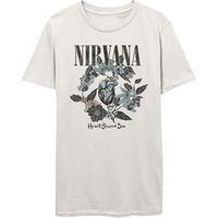 nirvana camiseta manga larga heart shaped box para mujer