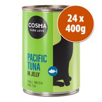 cosma original o asia 24 x 400 g - pack ahorro - asia pollo con atun