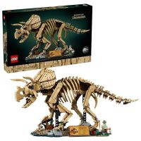 lego jurassic world fosiles de dinosaurio triceratops 77985 1154 piezas