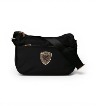 Blauer para mujer. S6POE01 Bolso bandolera de nylon negro (OSFA), Casual