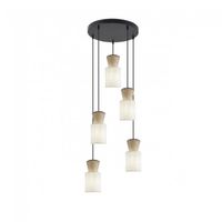 lampara de techo aosta 5 luces