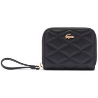 lacoste cartera small crocodelle leather coin purse para mujer