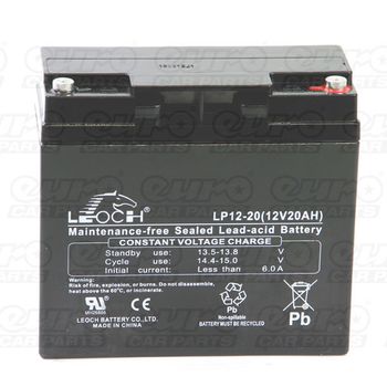 VRLA Sealed Battery - 12V 20Ah