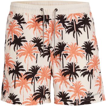 Jack & Jones Bañador 12261622 JPSTFIJI JJSWIM PLAIN WB LY PLS BUTTERCREAM para hombre