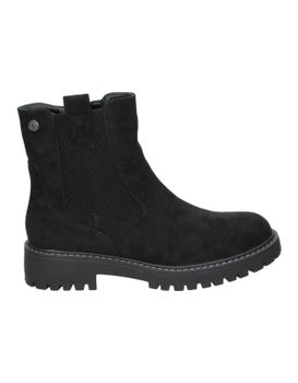 Botines Planos Negros Refresh 173027 Para Mujer 38