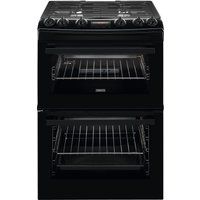 zanussi zcg63260be 60 cm gas cooker - black black