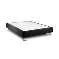base de cama rigida 20 ascot  black redonda 195 x 150 cm