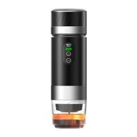 cafetera portatil capsula de espresso 3 en 1 cafetera multicapsulas con autocalentamiento de 2 a 6 minutos para capsulas pequenas o grandes y cafe molido cafetera portatil para oficina y