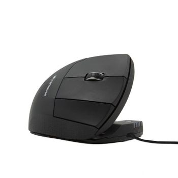 Ratón Contour Design Unimouse USB Tipo C 4000 DPI Negro Ergonomía
