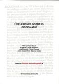 Reflexiones sobre el diccionario