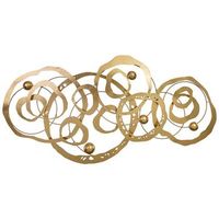 mural decorativo de pared de metal 1346x679x64
