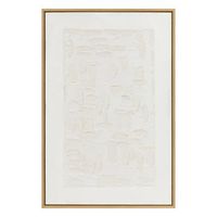 talima colgante 3d blanco 60x90cm