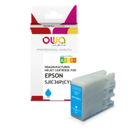 armor owa k21004ow cartucho de tinta 1 piezas compatible cian