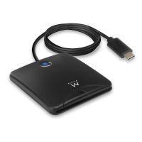 ewent ew1055 lector de identificacion de tarjetas inteligentes usb-c