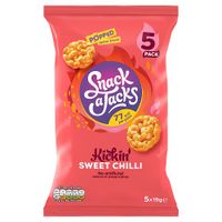 quaker snack a jacks sweet chilli 5 pack