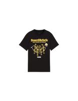 camiseta puma mid90s graphic tee i negro infantil
