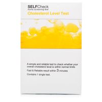 selfcheck cholesterol level test