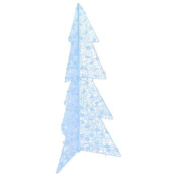 Árbol De Navidad 160 Led Frío 150 Cm Acrílico Vidaxl
