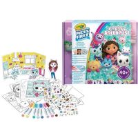 kit actividades crayola color wonder gabbys dollhouse 40 piezas