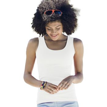 Fruit Of The Loom Camiseta tirantes Valueweight para mujer