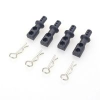 posts de montaje del cuerpo del coche zd racing 8185 con juego de clips de carcasa para piezas de vehiculos truggy 18 9