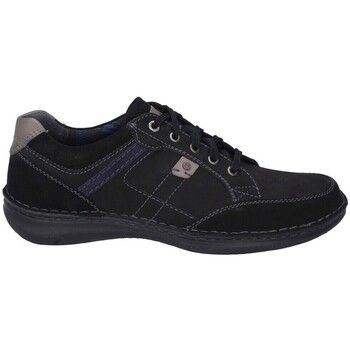 Josef Seibel Zapatos Hombre BLUCHER ANVERS-42 NUBUCK NEGRO para hombre