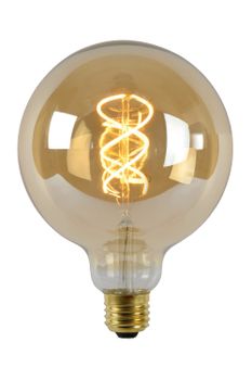 Lámpara de filamento  de vidrio 1xe27, ámbar