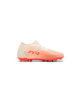 Botas de fútbol Puma Future 9 Match Mg Blanco/Naranja Hombre