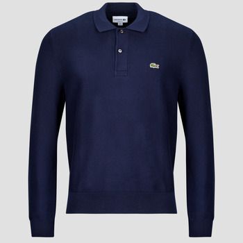 Lacoste Jersey Pull col polo coton point mousse para hombre