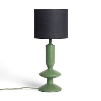 Ledkia Lámpara de Mesa Resina Tinola Daleth Verde