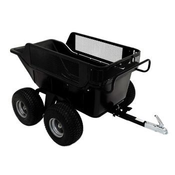 Remolque Atv Volquete De 4 Ruedas Con Capacidad De 680 Kg