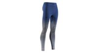 pantalon largo x bionic invent graphics azul gris  mujer