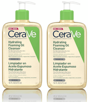 cerave limpiador en aceite espumoso hidratante 2x473 ml