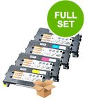 compatible multipack lexmark c500n printer toner cartridges 4 pack -c500h2kg