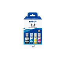 pack de tintas epson ecotank 4 colores negrocianmagentaamarillo original 7500pag6000pag multipack