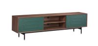 mueble tv nogal 200 x 40 x 55 cm