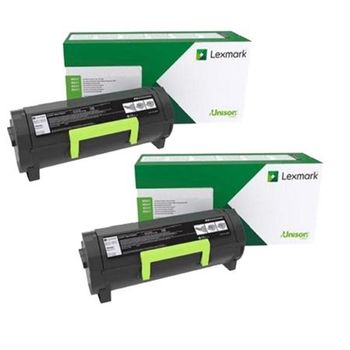Original Multipack Lexmark MX517de Printer Toner Cartridges (2 Pack) -51B2X00
