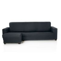 funda de sofa chaise longue elastica strada brazo izquierdo corto gris funda para sofa chaise longue elastica