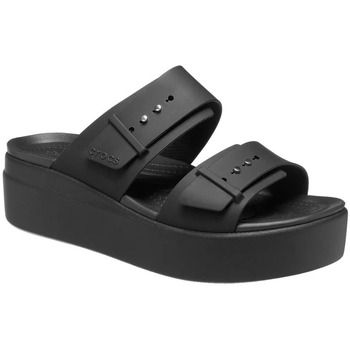 Crocs Sandalias Sandales Brooklyn Low Wedge brides souples en Matlite™ para mujer