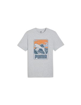 Camiseta Puma GRAPHICS Mountain Gris Hombre