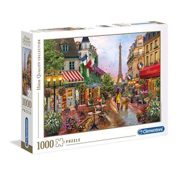 Clementoni 39482. Flores En Paris. Puzzle 1000 Piezas.