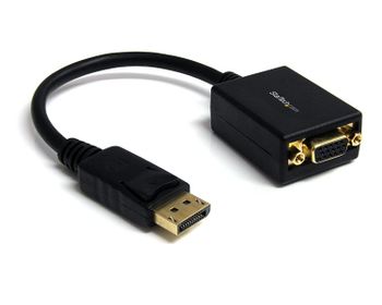 StarTech Adaptador de Video DisplayPort a VGA Negro