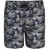 pierre cardin banador camo swim short para hombre